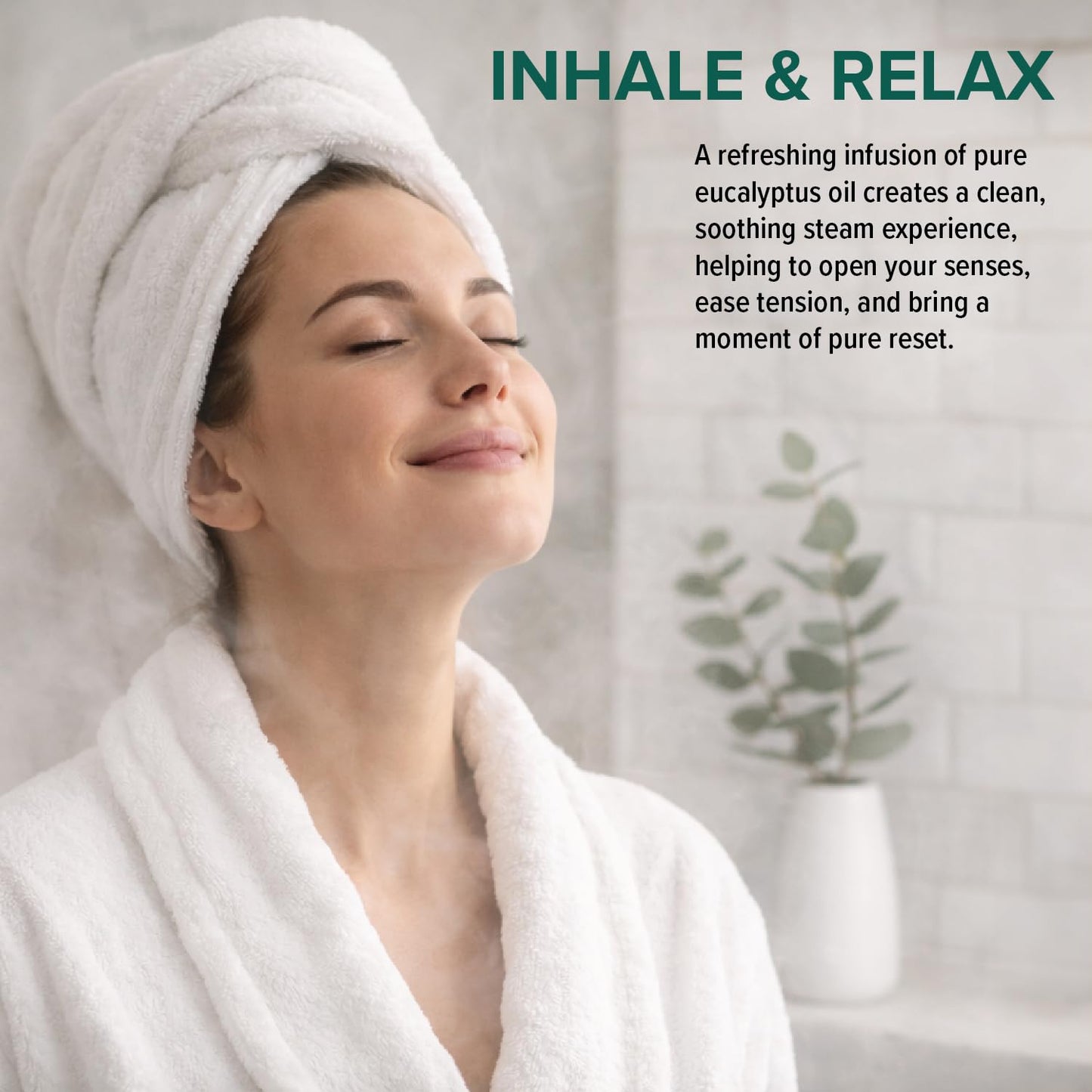 MOX? Shower Steamer Spray Eucalyptus Essential Oil Shower Spray - Relaxing Aromatherapy Mist for Home Spa Experience - Pure Plant Based Fragrance Beauty and Personal Care MOXE
