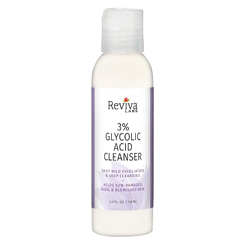 Reviva Glycolic Acid Cleanser Cream, 4 oz. Beauty & Personal Care Reviva Labs