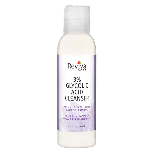 Reviva Glycolic Acid Cleanser Cream, 4 oz. Beauty & Personal Care Reviva Labs