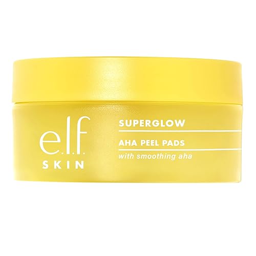 e.l.f. SKIN SuperBrighten Peel Pads, Gently Exfoliating Single-Use Pads For Glowing Skin, Infused With Fruit Acids Beauty & Personal Care e.l.f.