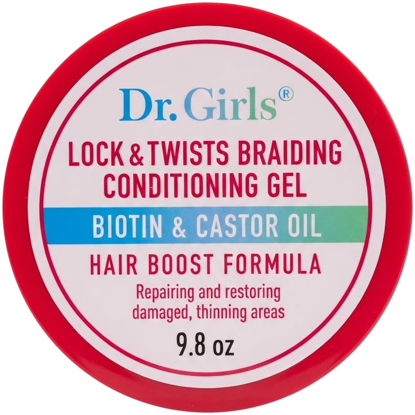 Dr Girls Super Grow Loc & Twists Braiding Conditioning Gel/9.8oz/ Extra Mega Hold (Pomegranate Honey) Beauty & Personal Care R&B Collection