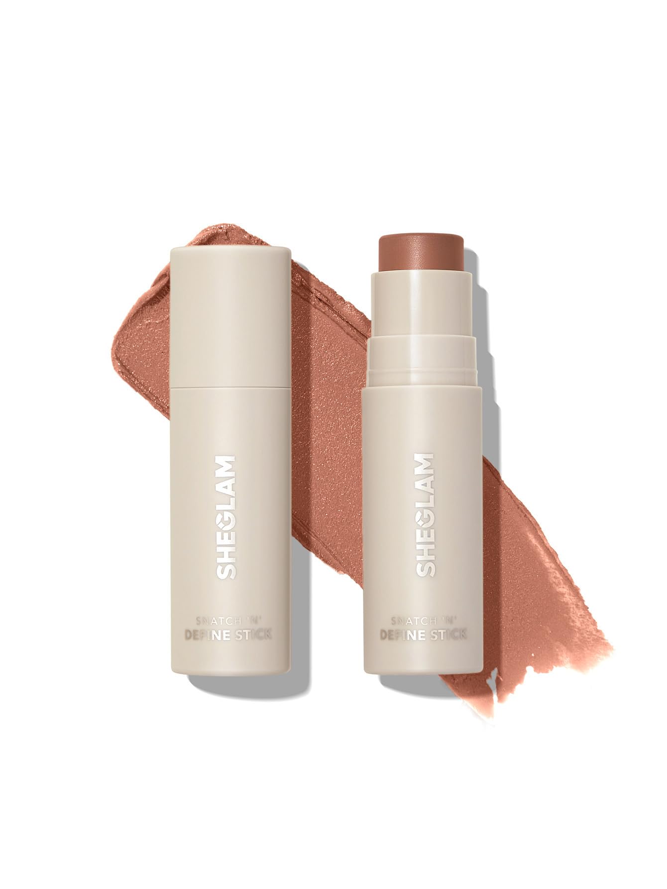SHEGLAM Snatch 'n' Define Cream Contour Stick Long Lasting Highly Pigmented Sweat Proof Face Bronzer Makeup -Tawny Amber Beauty & Personal Care SHEGLAM