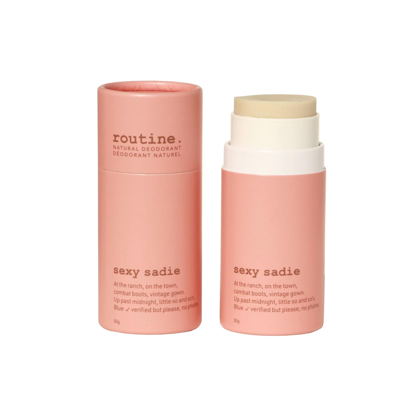 Routine. Natural Deodorant Sexy Sadie Deo Stick - 50 grams Natural Deodorant Aluminum Free Natural Deodorant For Women & Men - (Stick Formula) Beauty and Personal Care Routine