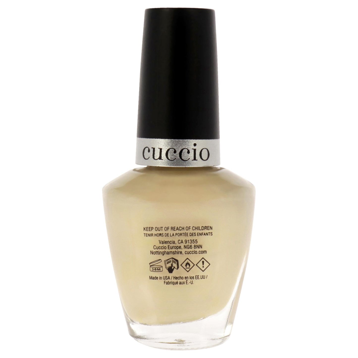 Cuccio Colour Nail Polish -Nail Lacquer for Manicures & Pedicures, Full Coverage - Quick Drying, Long Lasting, High Shine - Cruelty, Gluten Beauty & Personal Care Cuccio
