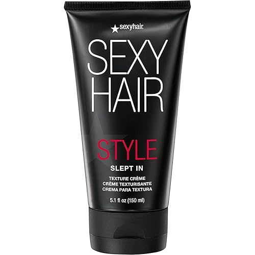 SexyHair Style Slept In Texture Cream, 5.1 Oz | Soft Texture and Control | Lightweight and Adds Shine | Washes Out Easily Beauty & Personal Care SexyHair