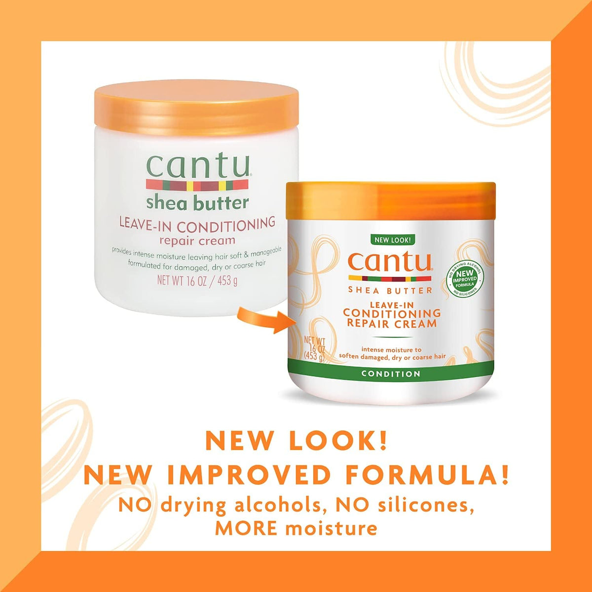 Cantu Shea Butter Leave-In Conditioning Repair Cream, 16 Ounce (Pack of 3) Beauty & Personal Care Cantu