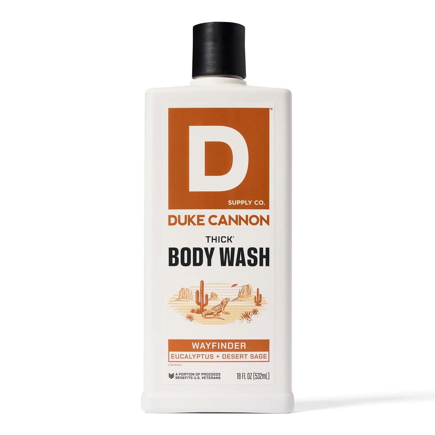 Duke Cannon Supply Co. Thick High Viscosity Body Wash - 3X Thicker, Cleansing Shower and Bath Gel, Mineral-Enriched for Men - Shower Gel - Men’s Body Beauty & Personal Care Duke Cannon Supply Co.