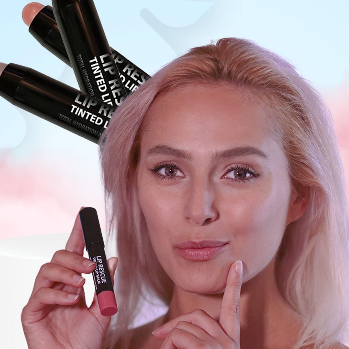 Sorme' Treatment Cosmetics Lip Rescue Tinted Lip Balm, Yummy, 0.112 Fl Oz Beauty & Personal Care SORMÉ