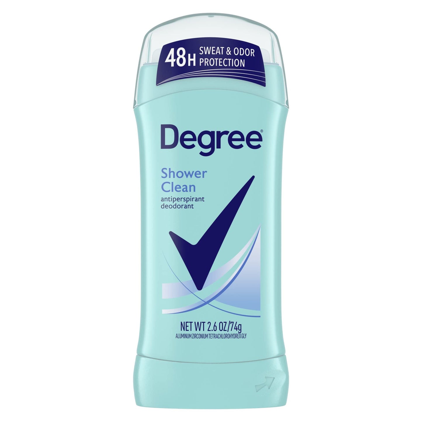 Degree Motion Sense Anti-Perspirant & Deodorant Invisible Solid Shower Clean - 2.6 oz, Pack of 4 Beauty and Personal Care Degree