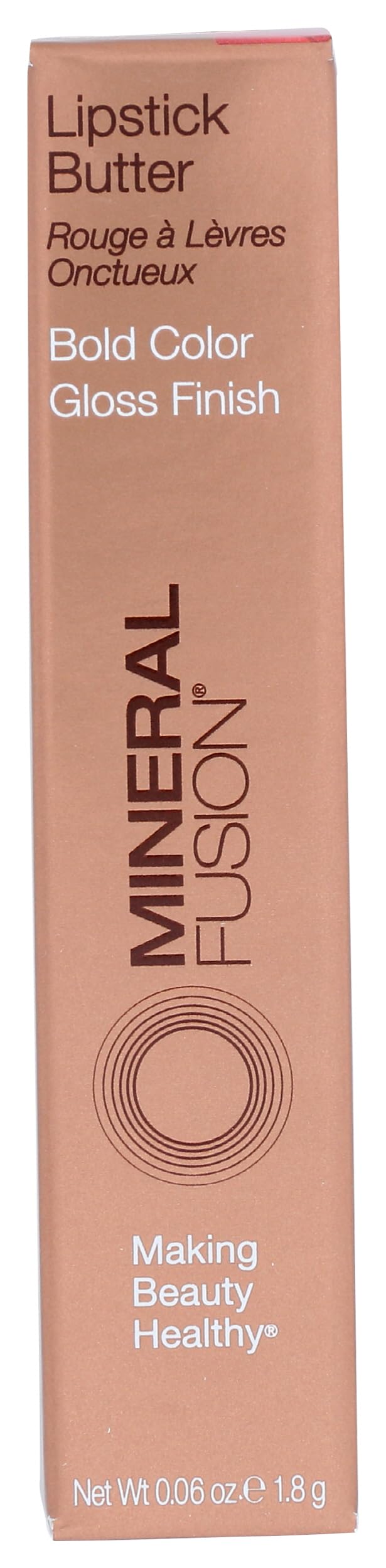 Mineral Fusion Lipstick Butter, Juicy, 0.06 Ounce (Packaging May Vary) Beauty & Personal Care Mineral Fusion