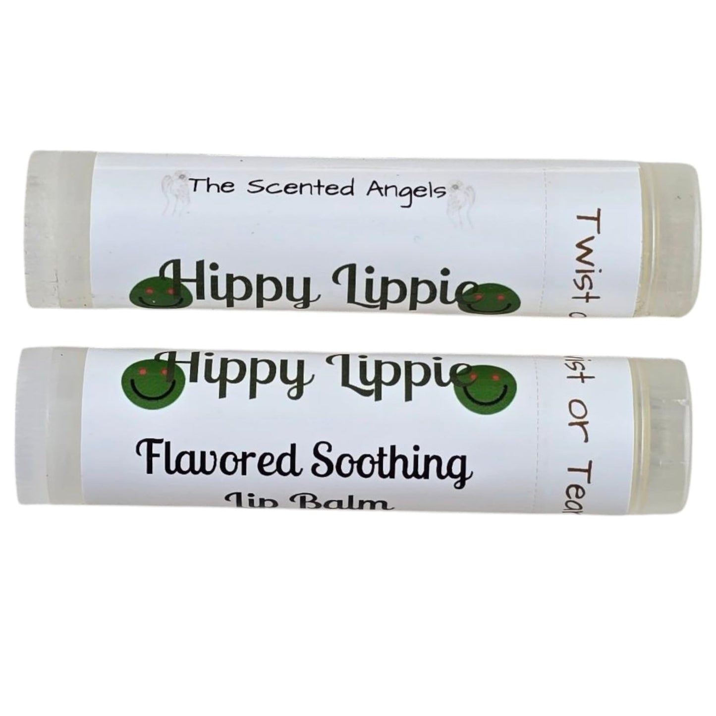 TSA Handmade All-Natural Hippie Lippie Cannabis Flavored Lip Balm, Jojoba Oil, Cocoa Butter, Castor Oil, Beeswax, Shea Butter, Adults, Men, Women Beauty and Personal Care The Scented Angels