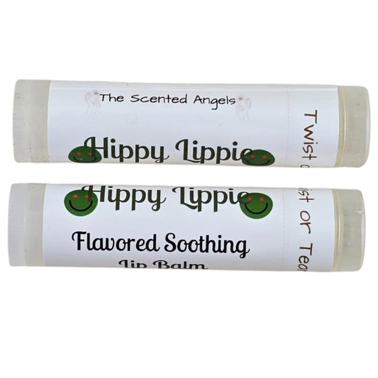 TSA Handmade All-Natural Hippie Lippie Cannabis Flavored Lip Balm, Jojoba Oil, Cocoa Butter, Castor Oil, Beeswax, Shea Butter, Adults, Men, Women Beauty and Personal Care The Scented Angels