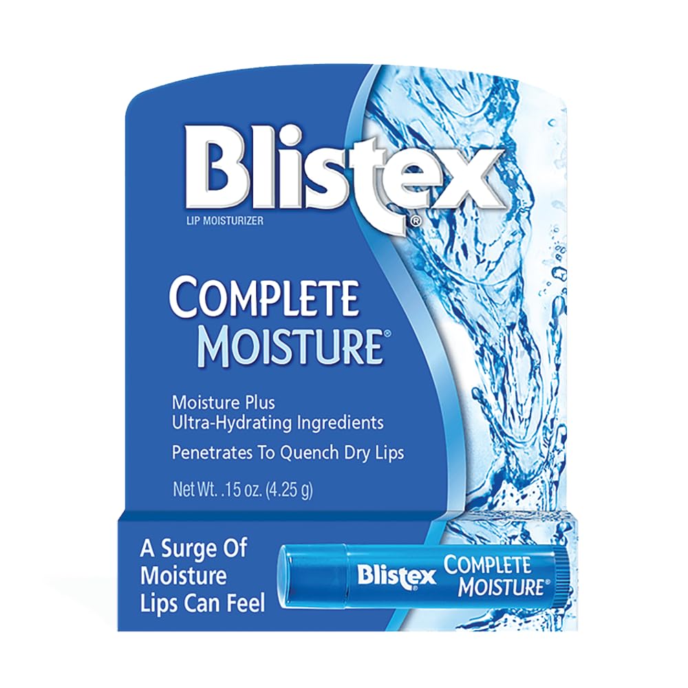 Blistex Complete Moisture Lip Balm Lip Moisturizer Hydration 0.15 oz Beauty & Personal Care Blistex