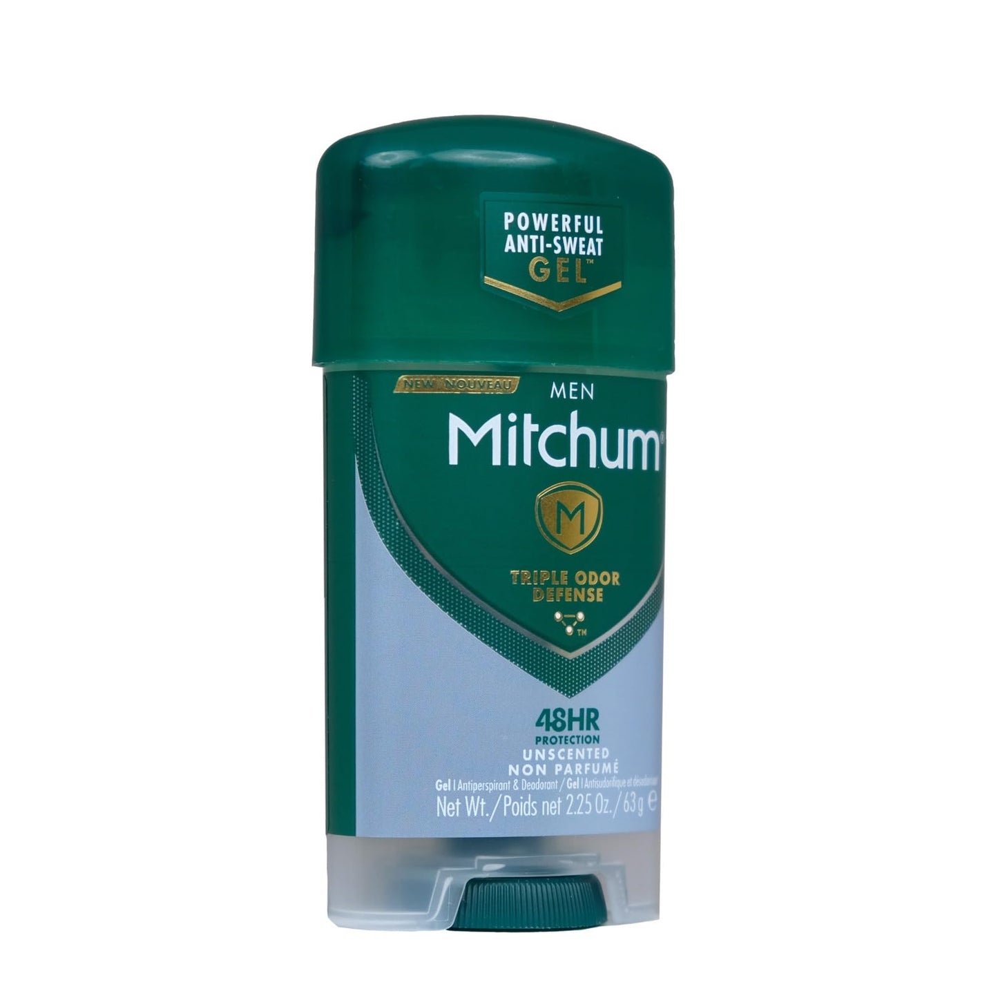 Mitchum Anti-Perspirant and Deodorant, Power Gel, Unscented, 2.25 Ounce (Pack of 6)packaging may vary Beauty and Personal Care Mitchum