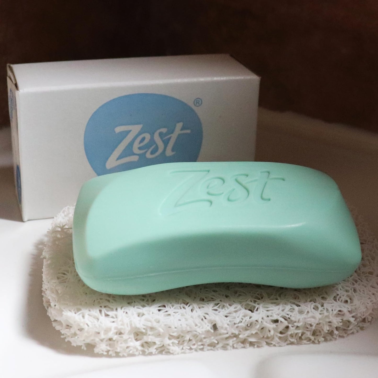 Zest Bar Soap - Enriched with Vitamin E - Moisturizing Body Soap - Gentle Soap - Paraben-Free Soap Bar - Suitable for All Skin Types - Aqua - 16 Pc Beauty & Personal Care Zest