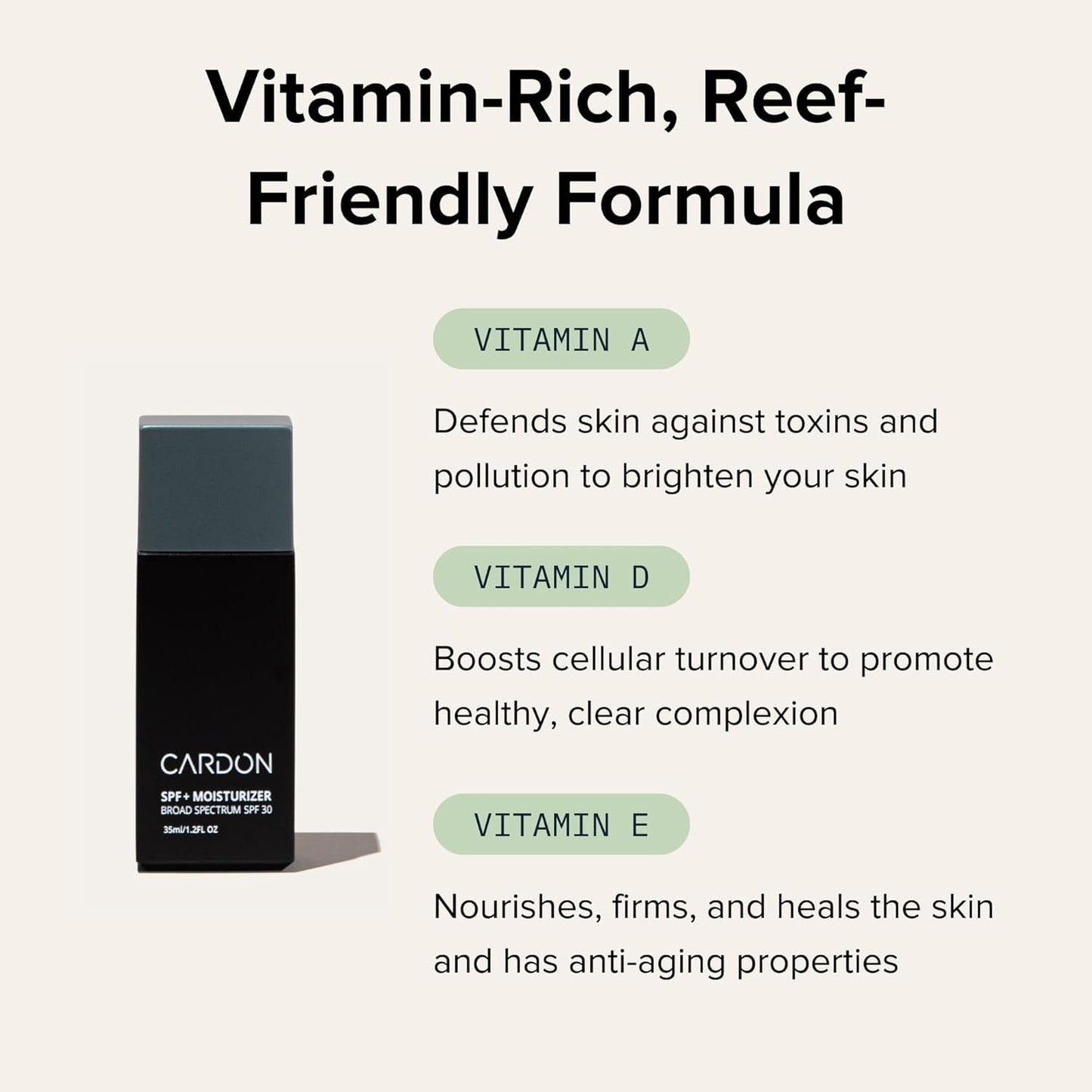 Cardon Men's SPF 30 Korean Sunscreen for Face, Facial Moisturizer With Sunblock, Anti-Aging Face Sunscreen, SPF Facial Moisturizer, Men's Skin Care Beauty & Personal Care Cardon