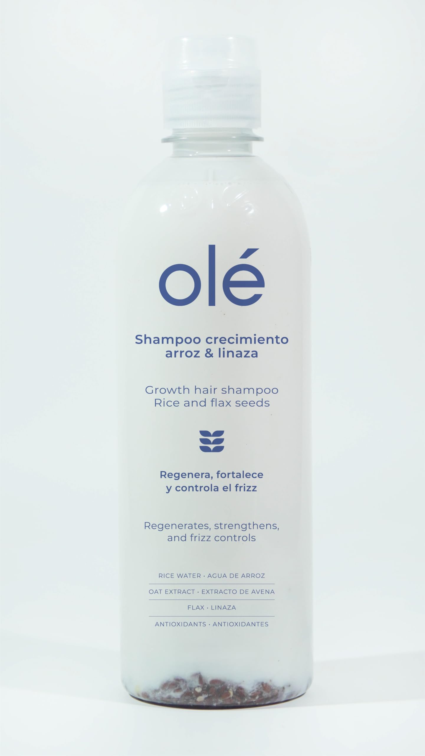 OLÉ Rice Protein Shampoo & Conditioner Set, Revitalizing Formula with Rice Water, Oats, Flaxseed & Amino Acids, Hydrating Anti-Frizz Treatment Beauty & Personal Care OLÉ