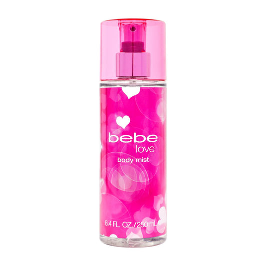 Bebe Love Body Mist - Body Spray for Women - Floral Fruity Fragrance Mist - Romantic Scent with Sicilian Lemon, Redcurrant, and Pink Freesia - 8.4 oz Beauty & Personal Care bebe