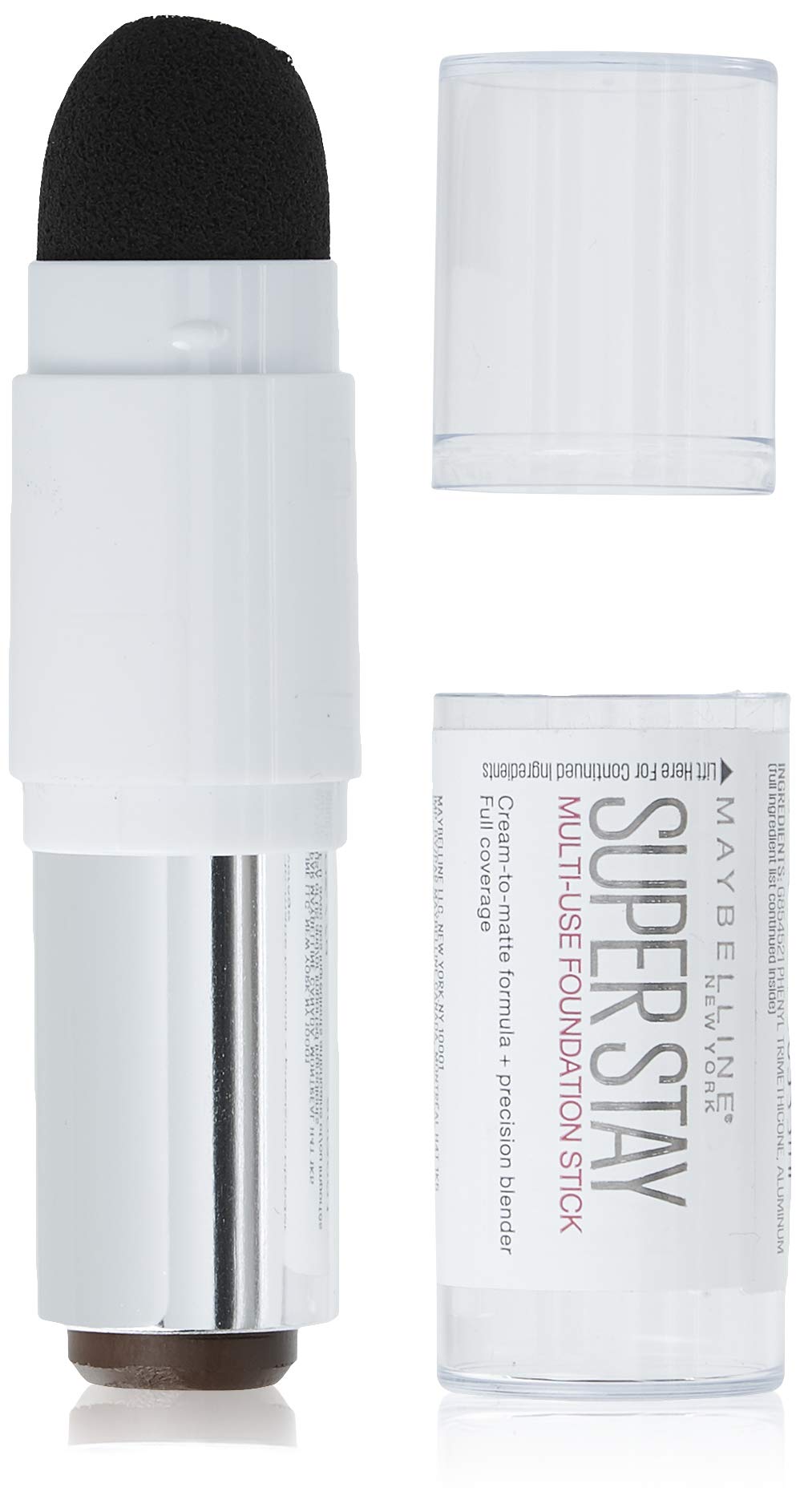 Maybelline New York Super Stay Foundation Stick for Normal To Oily Skin, Espresso, 0.25 Ounce