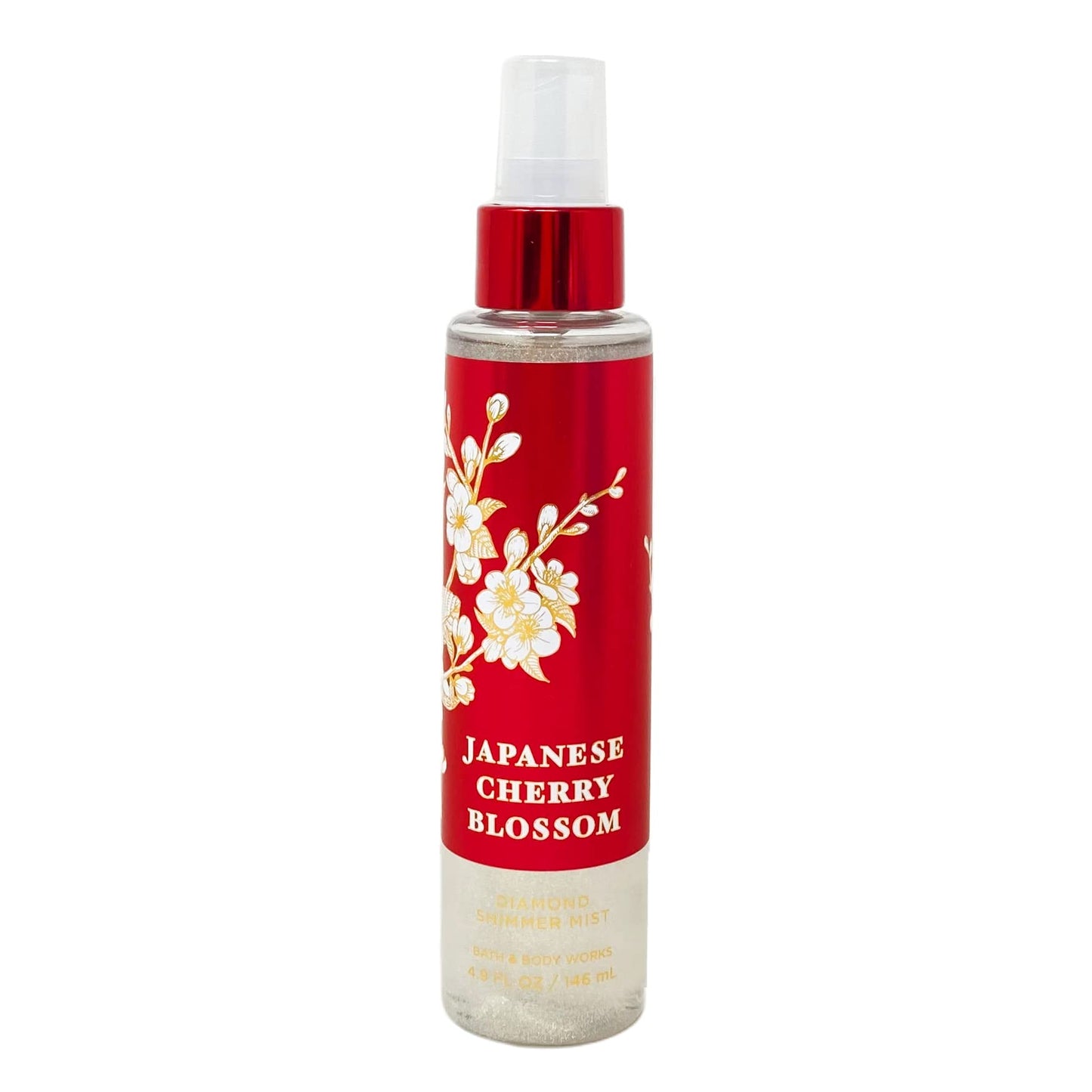 Bath & Body Works Japanese Cherry Blossom Diamond Shimmer Mist - 4.9 fl oz / 146 mL Beauty & Personal Care Bath & Body Works