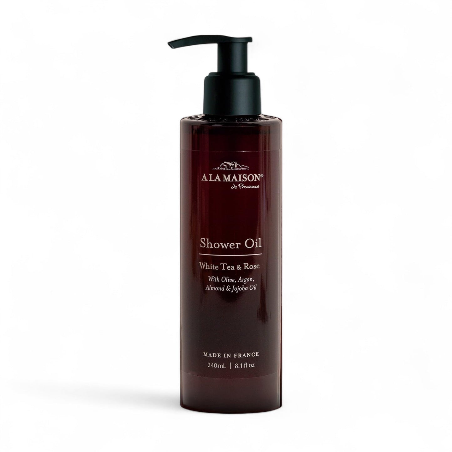 A LA MAISON Cleansing Shower Oil - Hydrating Body Wash Alternative with Olive, Argan & Jojoba Oils - Plant-Based, Biodegradable, Made in France - 8.1 Beauty and Personal Care A LA MAISON