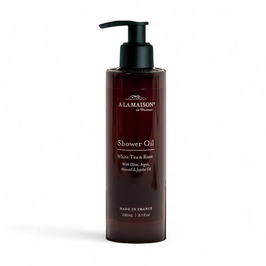 A LA MAISON Cleansing Shower Oil - Hydrating Body Wash Alternative with Olive, Argan & Jojoba Oils - Plant-Based, Biodegradable, Made in France - 8.1 Beauty and Personal Care A LA MAISON