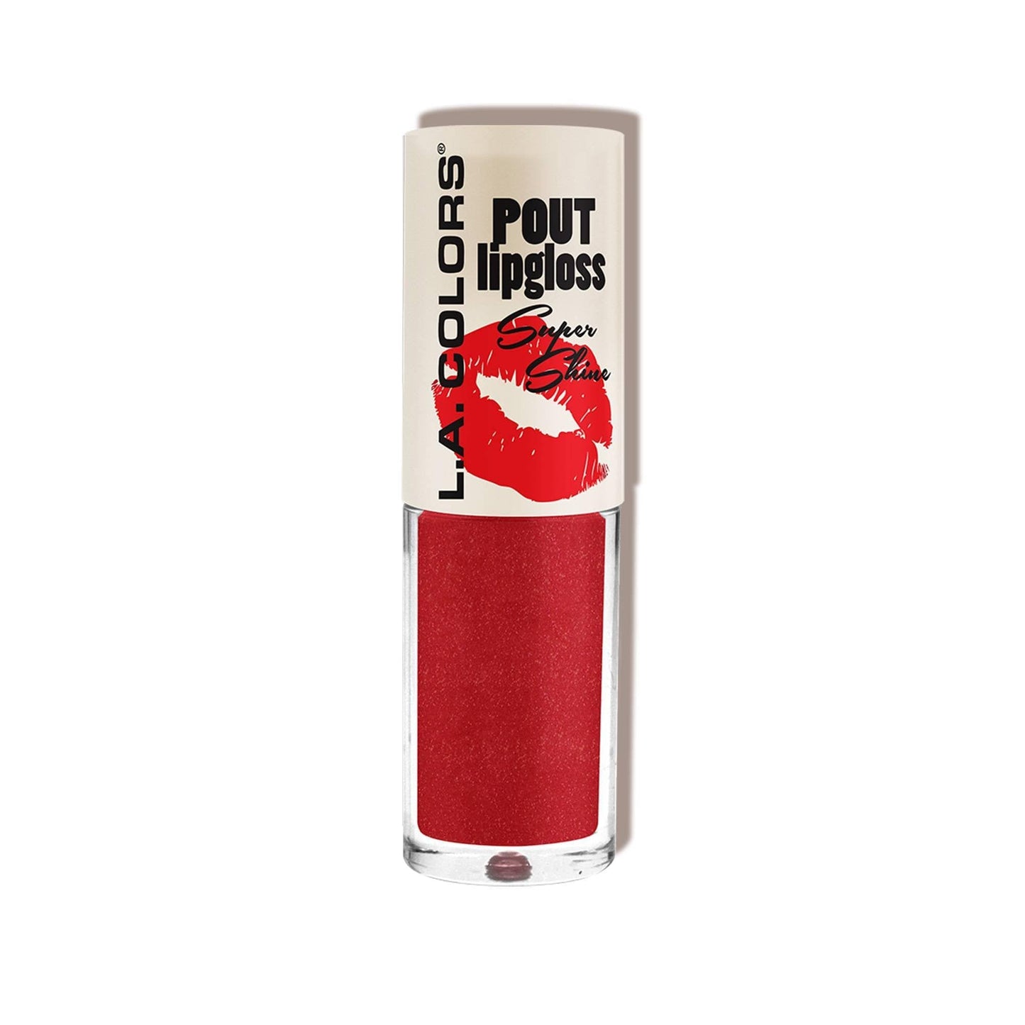 L.A. COLORS Pout Shiny Lipgloss, Hot Lips CLG646 Beauty & Personal Care L.A. COLORS