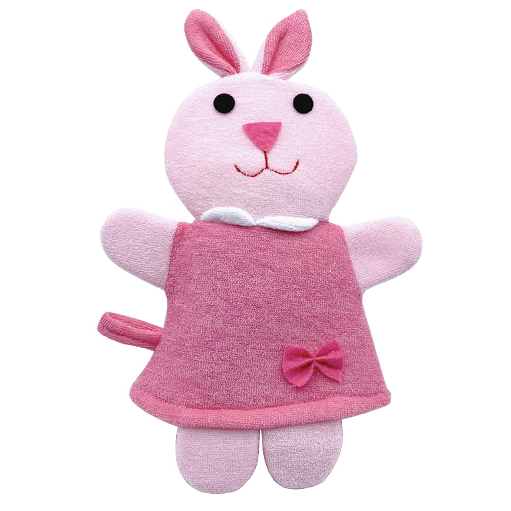 HSENCHO Bath Sponge Cute Animal Shower Bathing Mitt Loofah Soft Wash Sponge Body Scrub (3PCS) Beauty & Personal Care HSENCHO