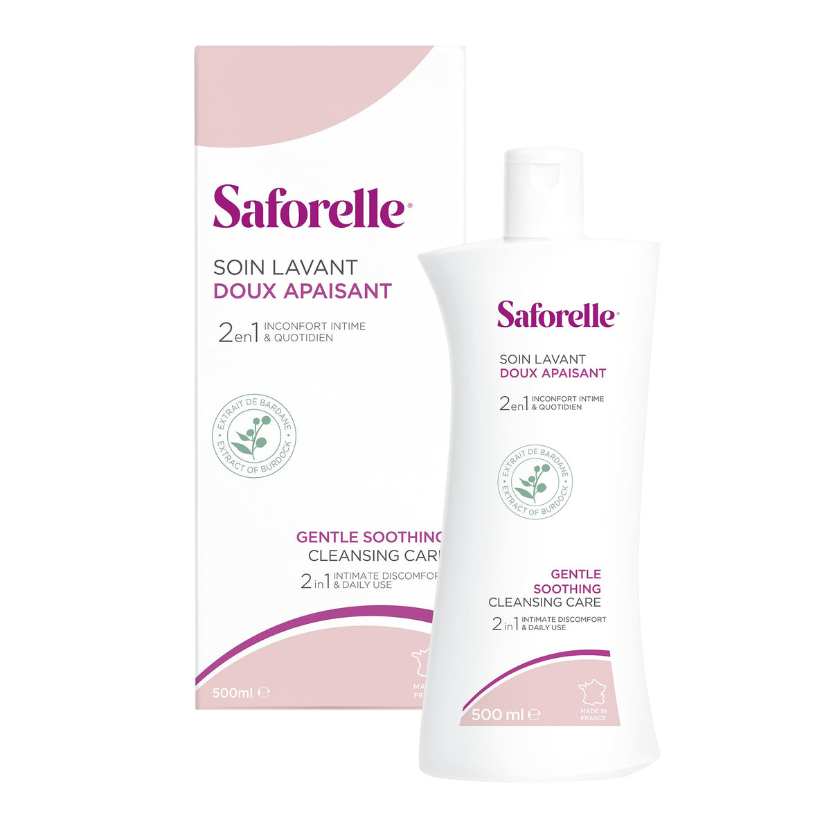 Saforelle Gentle Cleansing Care 500Ml Beauty & Personal Care Saforelle