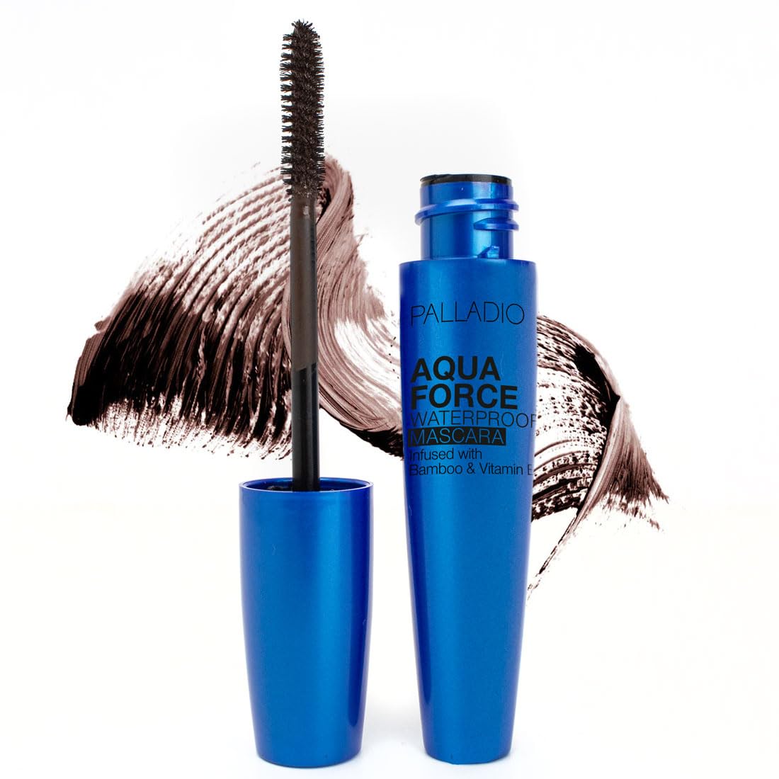 Palladio Aqua Force Waterproof Defining Mascara, Brown 0.41 Fl Oz (Pack of 1) Beauty & Personal Care Palladio