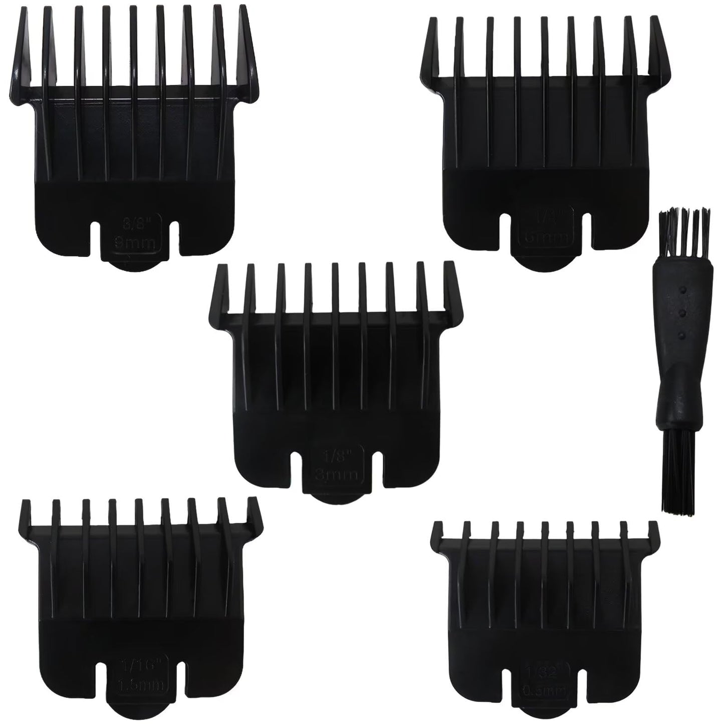 for Andis PM-T/D-4-5 Pack Trimmer Attachment Combs - 1/32” 1/16" 1/8” 1/4” 3/8” Beauty and Personal Care USonline911