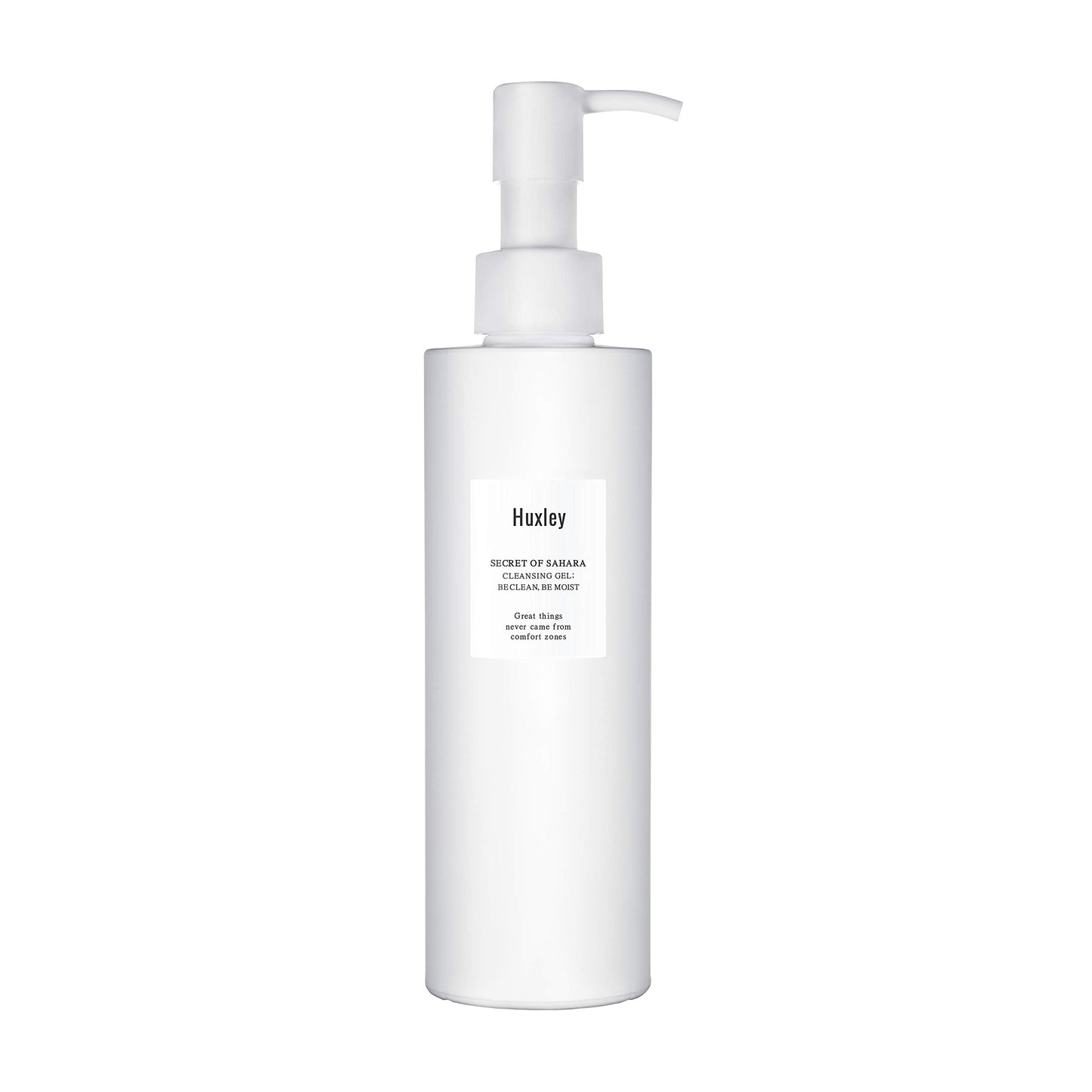 Huxley Secret of Sahara Gel Cleanser, Korean Gel-to-Foam Facial Cleanser for Daily Cleansing, Gentle Hydrating Face Wash for Makeup & Sunscreen Beauty & Personal Care Huxley