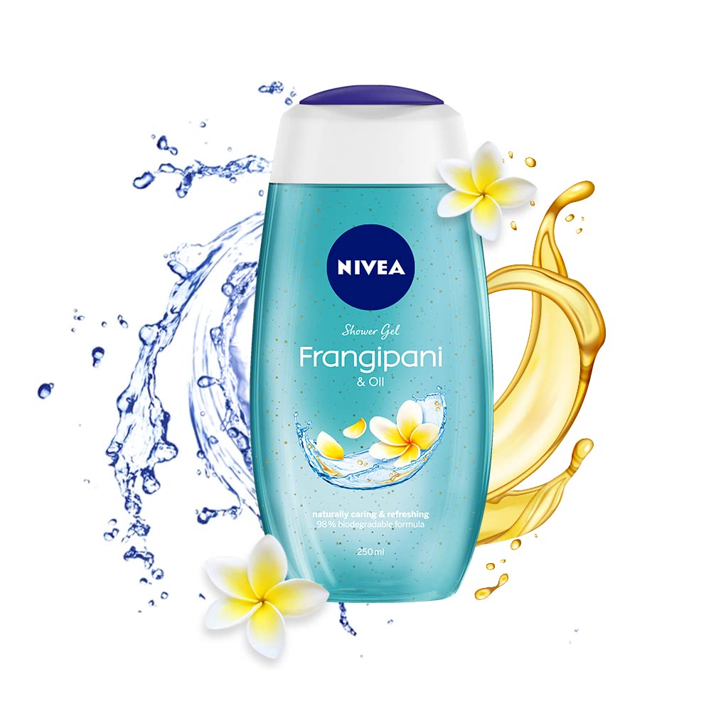 Nivea Frangipani & Oil Shower Gel(250 ml) Beauty & Personal Care NIVEA