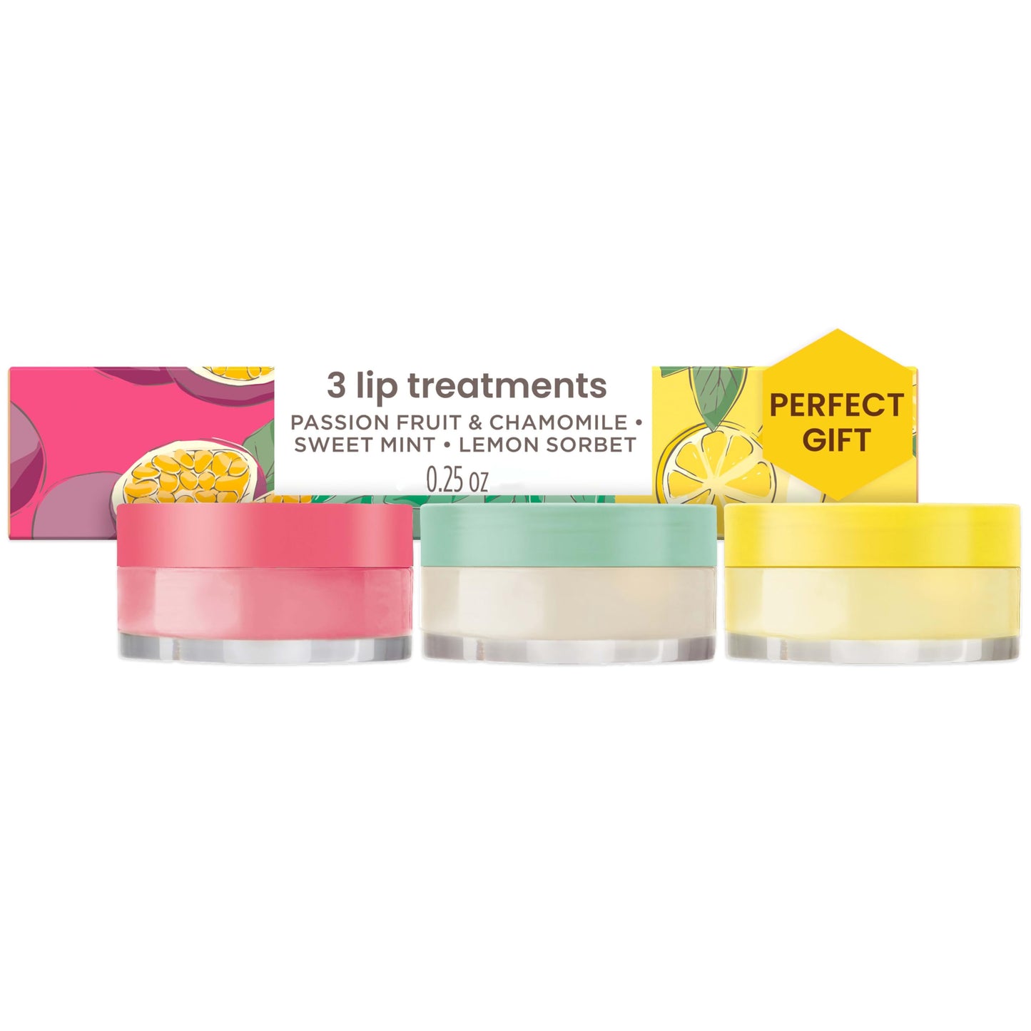 Burt's Bees Lip Mask Set- Overnight Intensive Treatment Revives & Nourishes for All Day Hydration, Passion Fruit & Chamomile, Sweet Mint & Lemon Beauty and Personal Care Burt's Bees