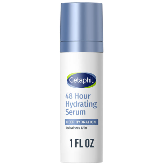 Cetaphil Deep Hydration Fragrance Free 48 Hour Activation Serum, 1 Fl oz, 48Hr Dry Skin Face Moisturizer for Sensitive Skin, With Hyaluronic Acid Beauty & Personal Care Cetaphil