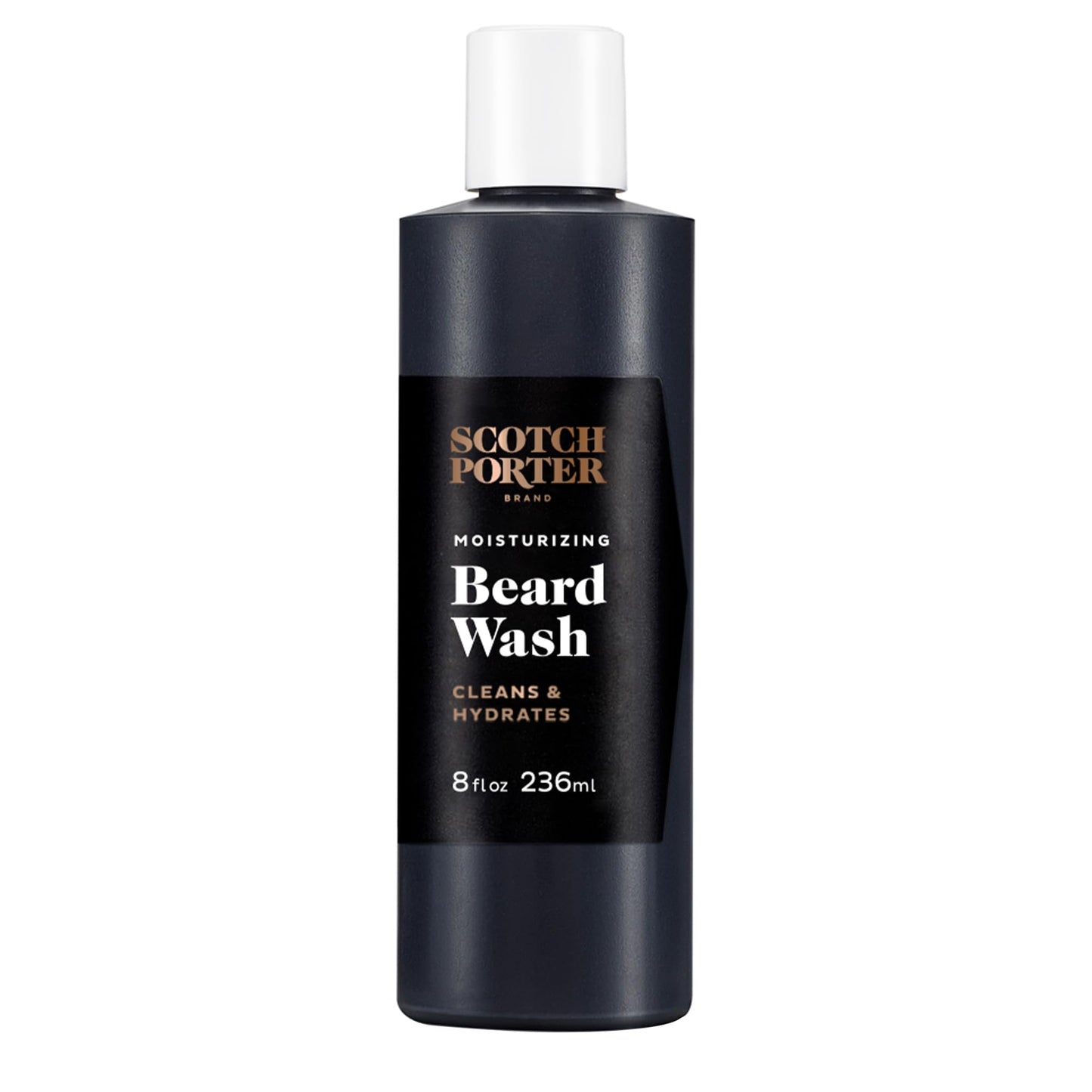 Scotch Porter Moisturizing Beard Wash - Cleanse, Refresh, Hydrate & Soften Coarse, Dry Facial Hair while Protecting Skin for a Fuller-Looking Beard Beauty & Personal Care Scotch Porter