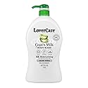 LoverCare Goat's Milk Moisturizing Body Wash Shower Cream Shower Gel Aloe Vera 40.7 Fl.Oz Beauty & Personal Care Lover's Care