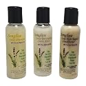 Songline Luxe Hair Care Kit With Emu Oil Enhanced Shampoo, Detangling Cream Rinse and Deep Hair Repair Conditioner - 2 oz Bottle of Each Product Beauty & Personal Care Songline