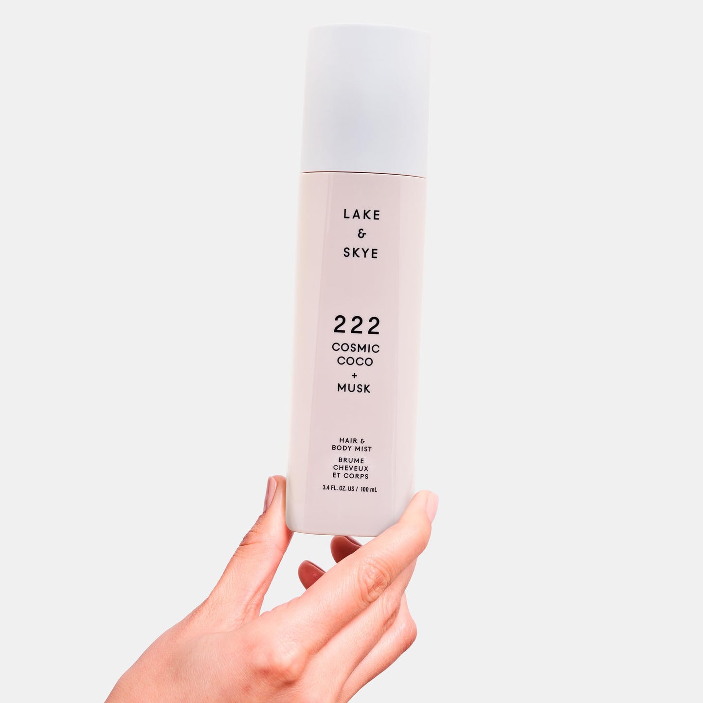 Lake & Skye 222 Cosmic Coco + Musk Hair & Body Mist 3.4 Fl Oz (100 mL), White Musk, Coconut Milk, Macaron Sugar, Hydrating, Softening Beauty & Personal Care Lake & Skye