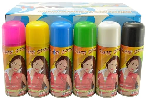 Temporary Hair Color Spray 3 oz - Case (24 Cans) Beauty & Personal Care MarvelsAura