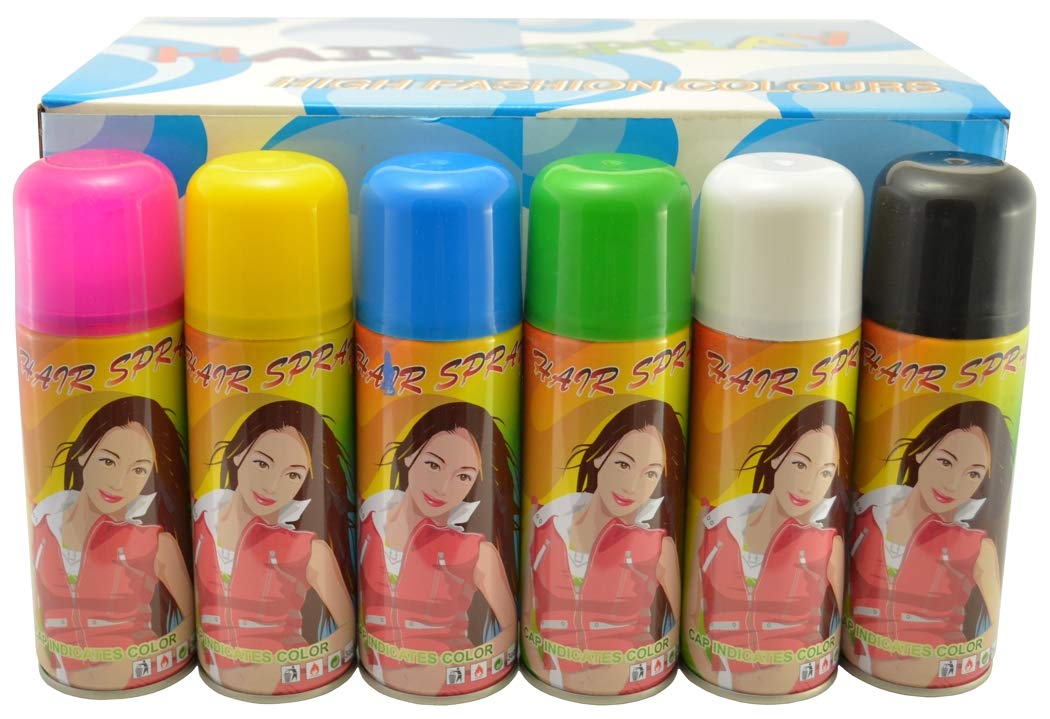 Temporary Hair Color Spray 3 oz - Case (24 Cans) Beauty & Personal Care MarvelsAura