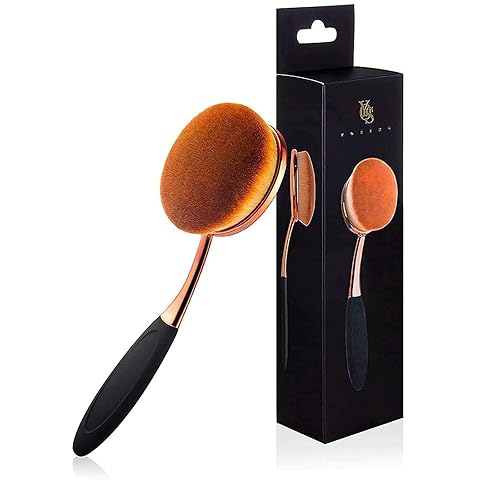 Yoseng Oval Foundation Brush Large Toothbrush makeup brushes Fast Flawless Application Liquid Cream Powder Foundation Beauty & Personal Care Yoseng