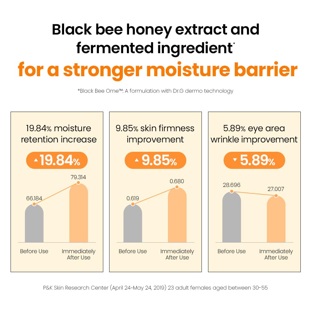 Dr. G Royal Black Snail Cream, 50ml - Korean Moisturizer, Snail Mucin Moisturizer, Korean Skin Care Moisturizer, Korean Face Moisturizer Korean Beauty & Personal Care Dr.G