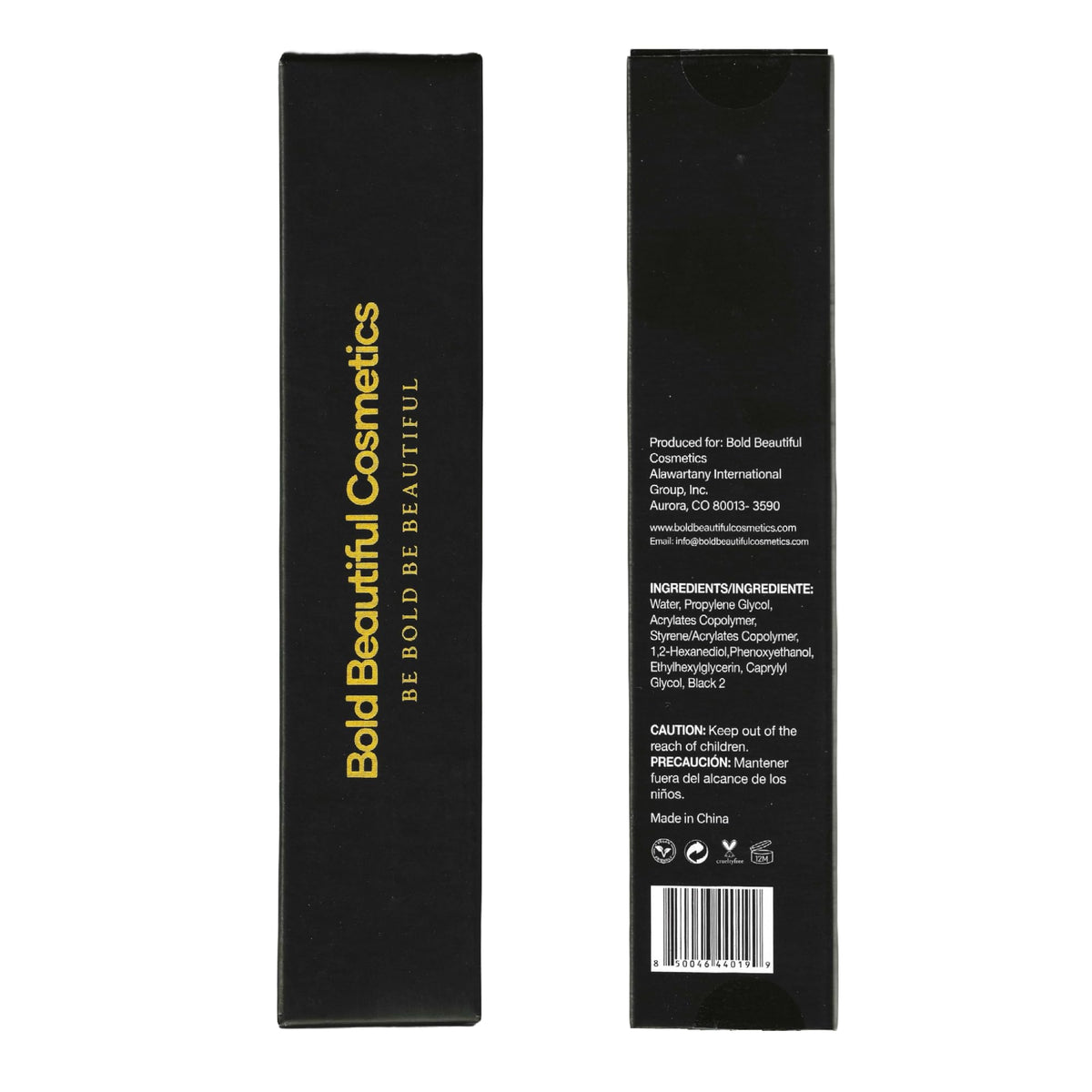 Bold Beautiful Cosmetics Eyeliner Liquid Waterproof eyeliner liquid liner black, 1 Count Beauty & Personal Care Bold Beautiful Cosmetics