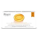 Pears Glycerin Soap, Transparent Amber Value Pack - Pure & Gentle Cleanser with Natural Oils, 3 Bars, 4.4 Oz Ea Beauty & Personal Care Pears