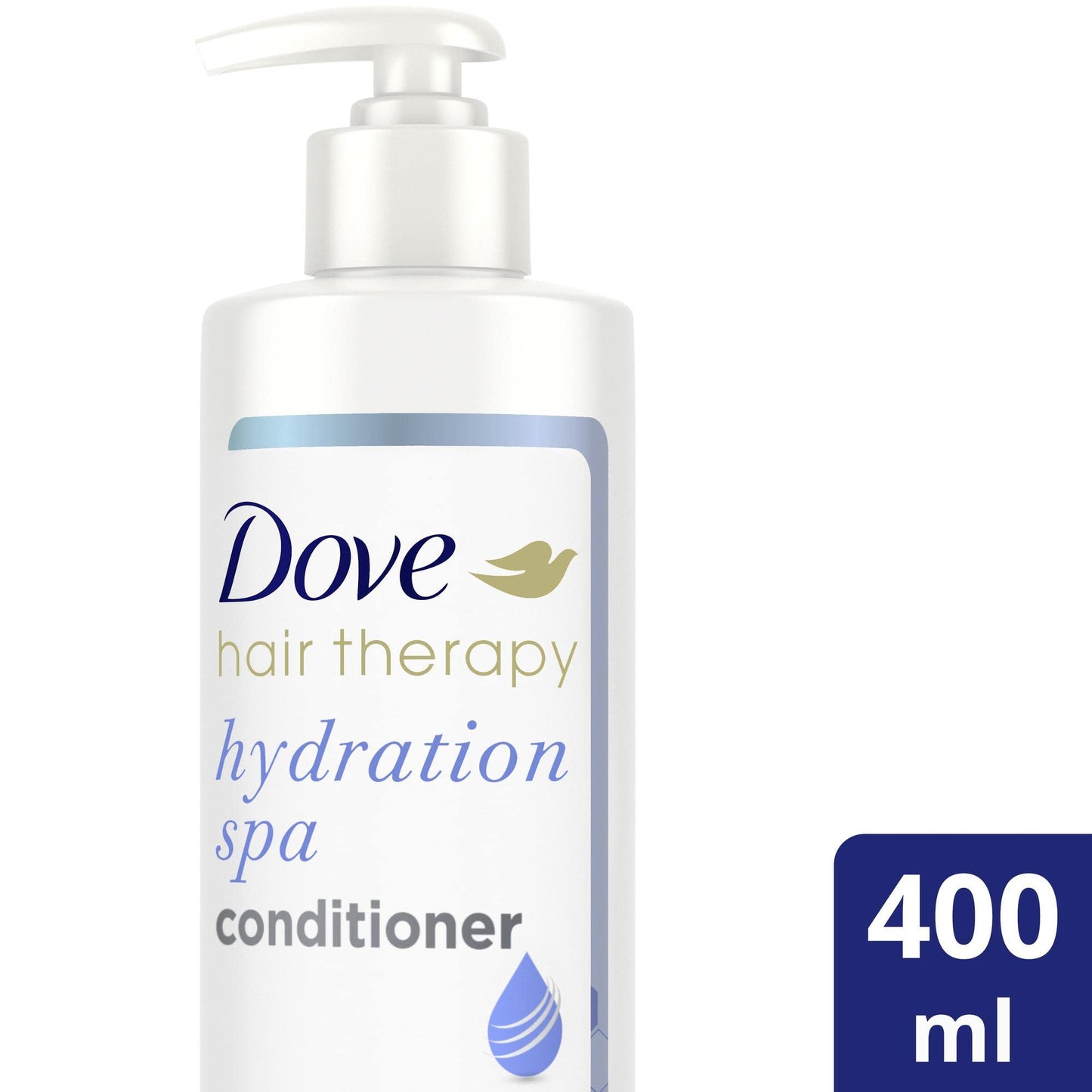 Dove Hair Therapy Conditioner for Dry Hair Hydration Spa Hair Conditioner with Hyaluronic Serum 13.5 fl oz Beauty & Personal Care Dove