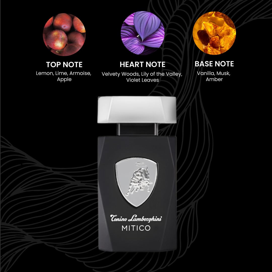 Torino Lamborghini Eau de Toilette Spray, Mitico, 4.2 Ounce Beauty & Personal Care Lamborghini