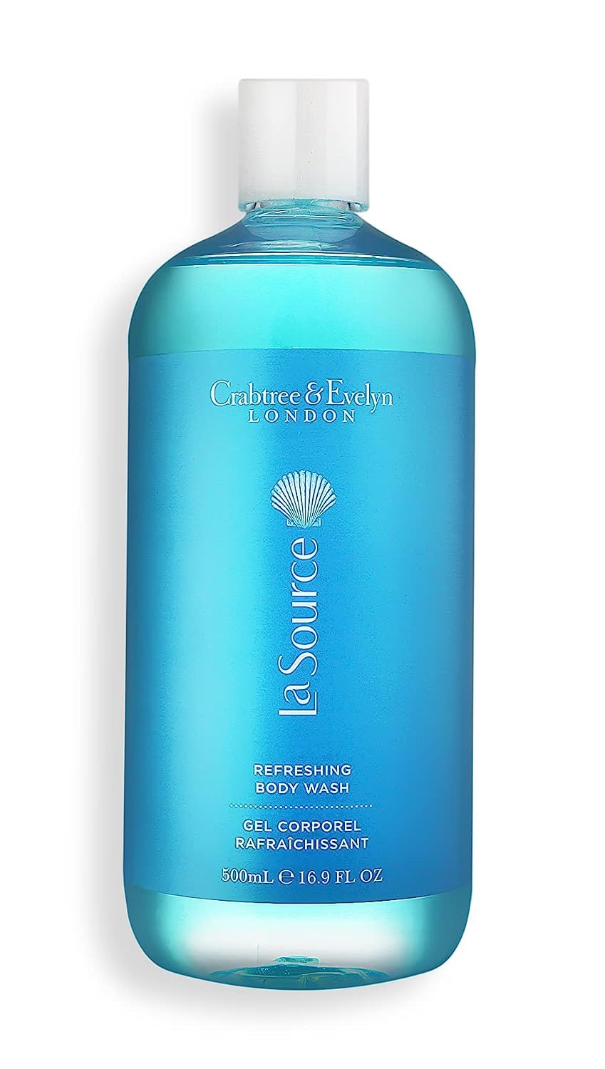 Crabtree & Evelyn La Source Refreshing Body Wash and Hydrating Body Lotion with Pump (16.9 oz/each) Beauty & Personal Care Crabtree & Evelyn