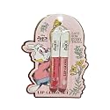 Alice in Wonderland Lip Gloss Set, White Rabbit Themed, 2 Piece Pink Lip Gloss Duo, Shimmer Finish, 0.04 fl oz / 1.2 mL Each Beauty & Personal Care Disney Alice in Wonderland