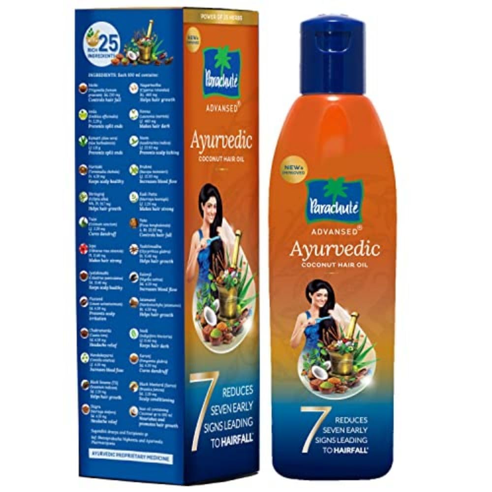 Parachute Advansed Ayurvedic Hair Oil,300ml Beauty & Personal Care Parachute Advansed